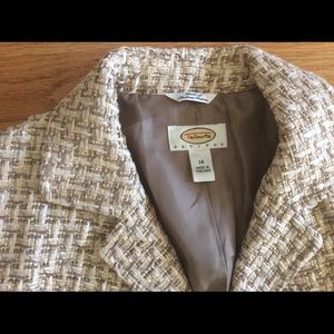 Talbots embellished petite beautiful open Blazer